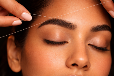 Eyebrow Threading
